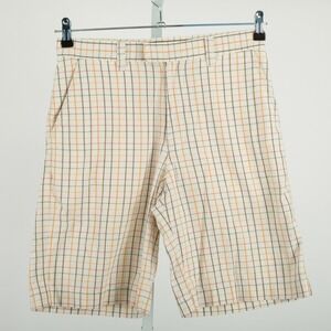 Patagonia Shorts Mens 28 Ivory Multi-Color Check 10" Thrift Shorts Puckerware